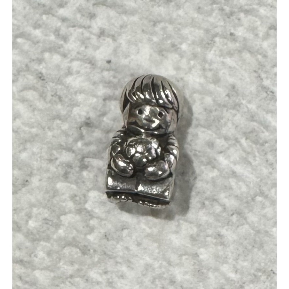Chamilia 925 Sterling Silver Little‎ Boy Charm Bead - Picture 2 of 10
